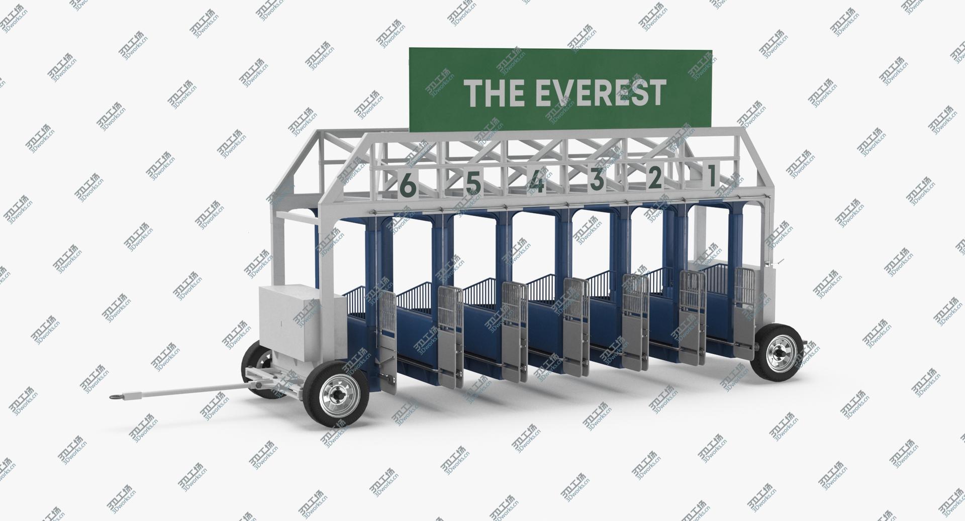 images/goods_img/2021040162/Horse Racing Starting Gates The Everest 6 Slots 3D model/2.jpg